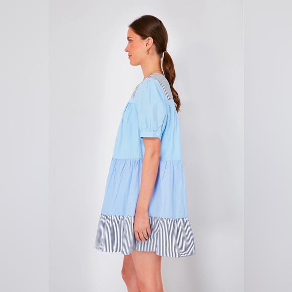 Exclusive Blue Striped Quinn Dress
ENGLISH FACTORY — size M - Picture 5 of 8